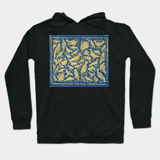 Birds with Twigs and Fruits Hoodie